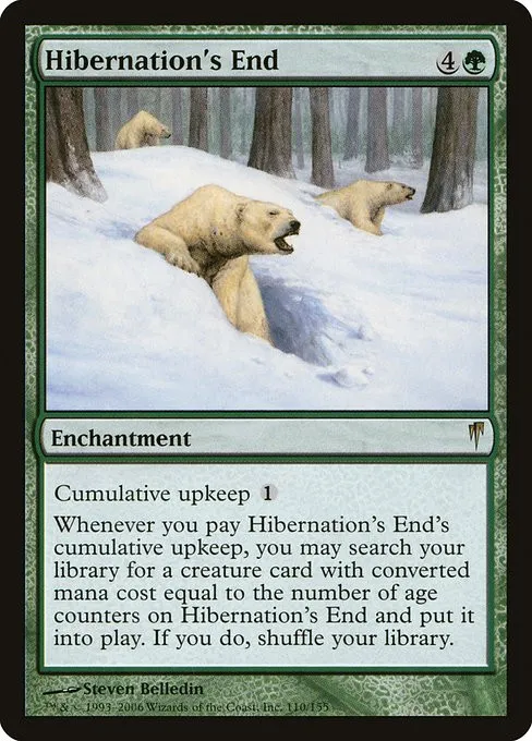 Hibernation's End - Foil