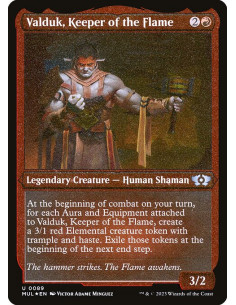 Valduk, Keeper of the Flame - Foil