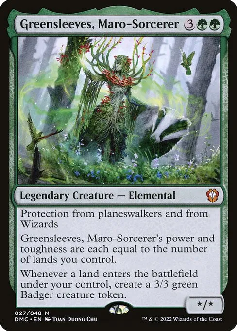 Greensleeves, Maro-Sorcerer - Foil