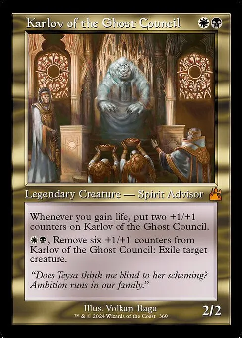 Karlov of the Ghost Council - Foil