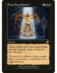 Final Punishment - Foil