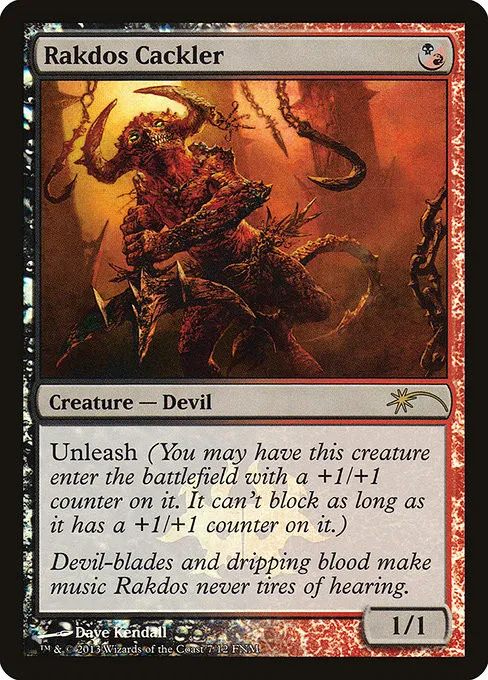 Rakdos Cackler - Foil
