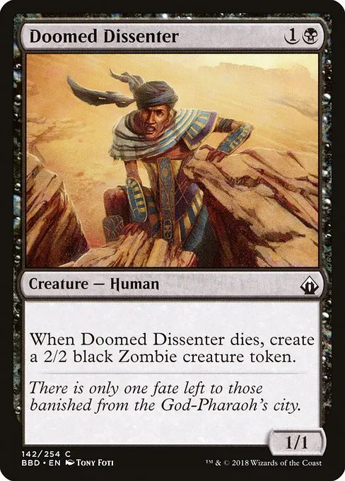 Doomed Dissenter - Foil