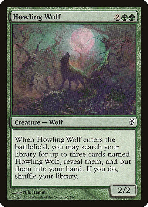 Howling Wolf - Foil