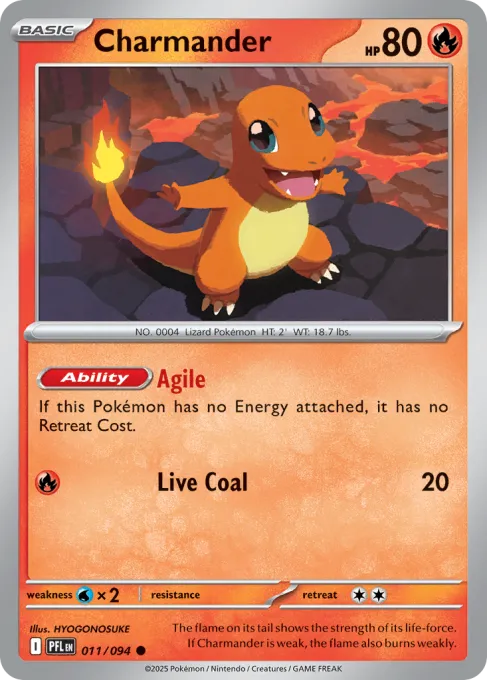 Charmander - Reverse Holo