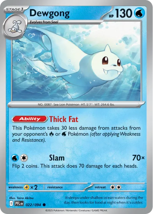 Dewgong - Reverse Holo