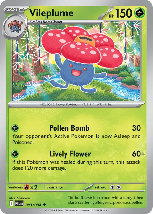 Vileplume - Reverse Holo