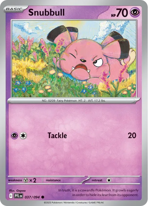 Snubbull - Reverse Holo