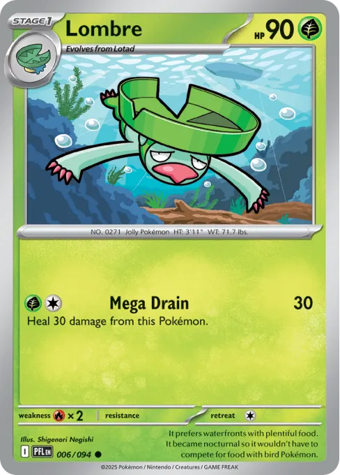 Lombre - Reverse Holo