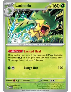 Ludicolo - Reverse Holo