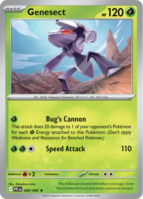 Genesect - Reverse Holo