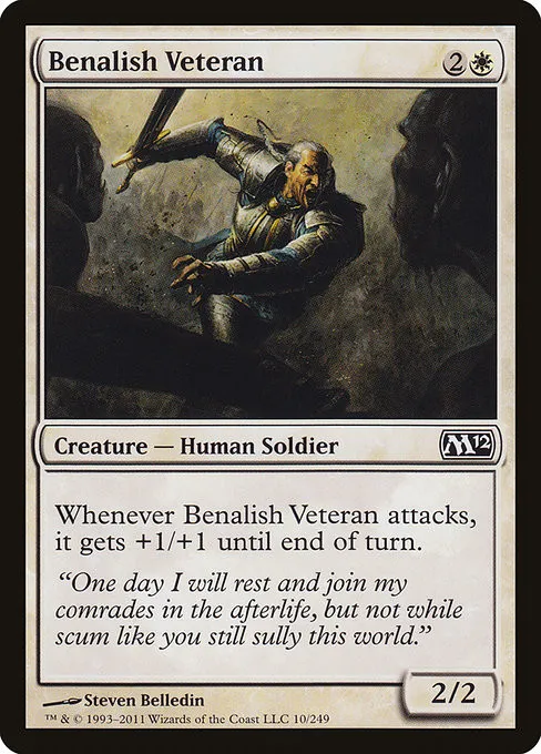 Benalish Veteran - Foil