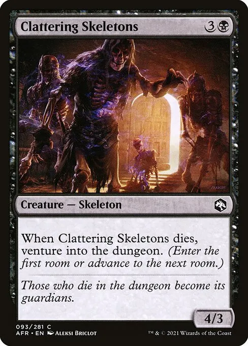 Clattering Skeletons - Foil