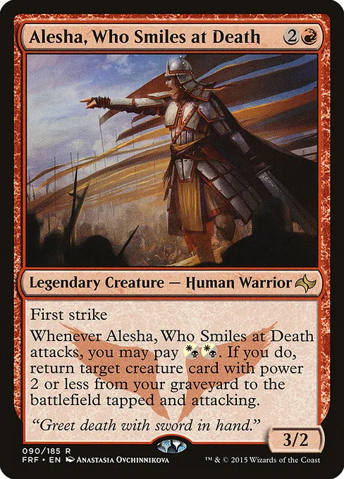 Alesha, Who Smiles at Death - Foil