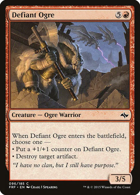 Defiant Ogre - Foil