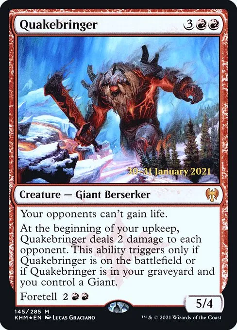 Quakebringer - Foil