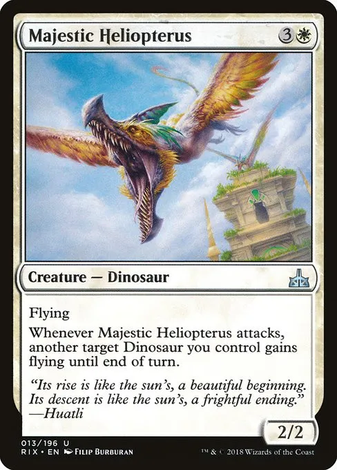 Majestic Heliopterus - Foil