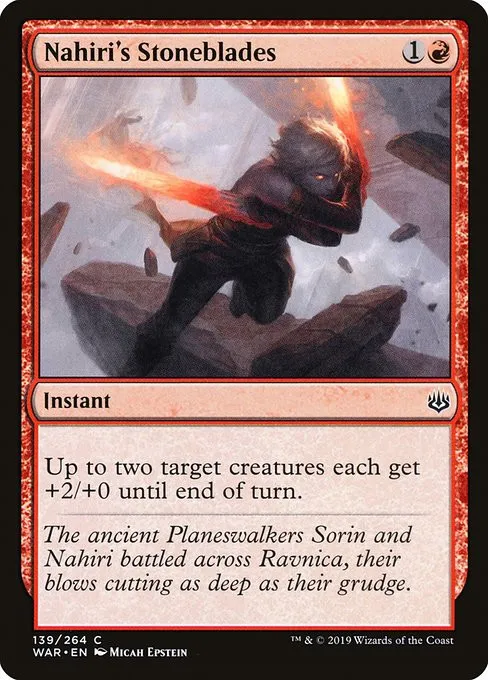 Nahiri's Stoneblades - Foil