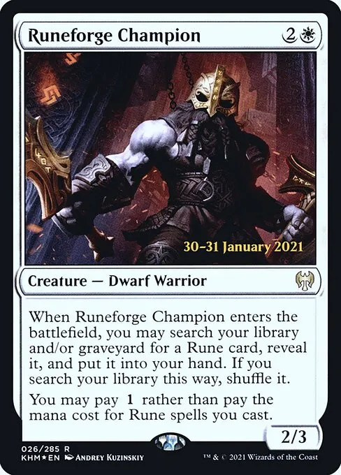 Runeforge Champion - Foil