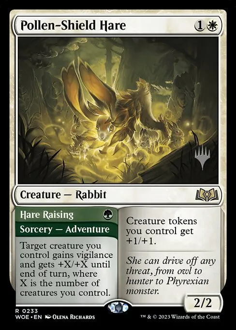Pollen-Shield Hare // Hare Raising - Foil