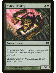 Zodiac Monkey - Foil