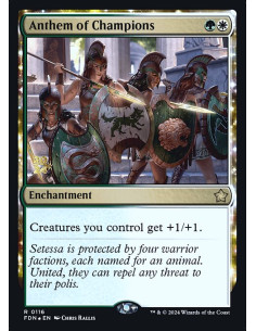 Anthem of Champions - Foil