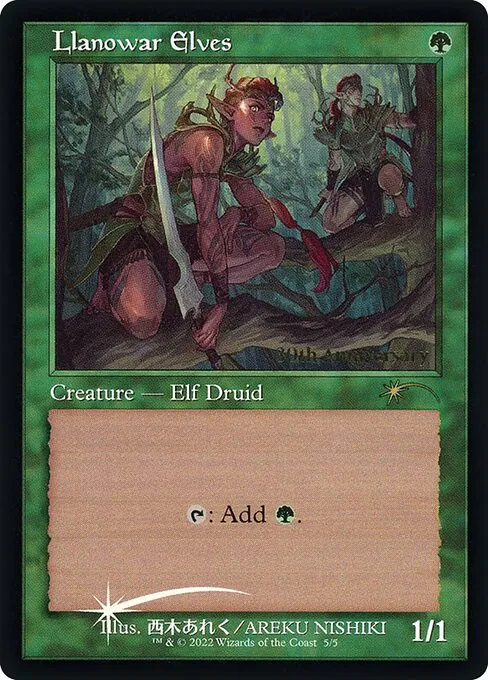 Llanowar Elves - Foil