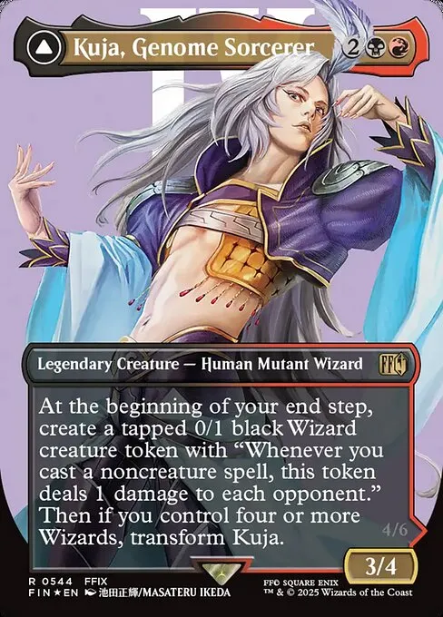 Kuja, Genome Sorcerer // Trance Kuja, Fate Defied - Foil