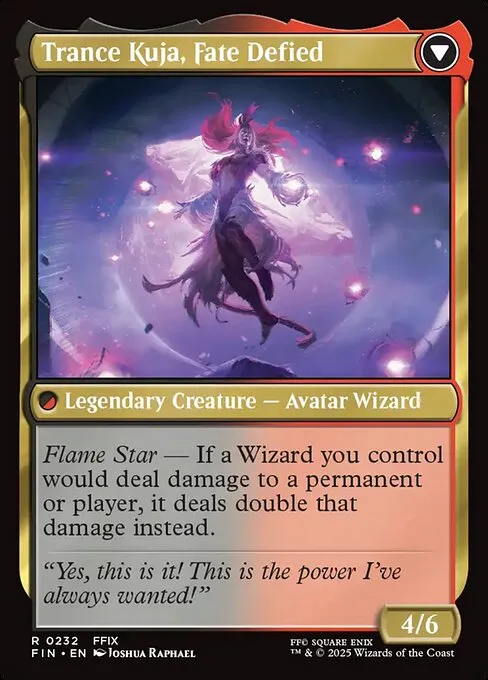Kuja, Genome Sorcerer // Trance Kuja, Fate Defied - Foil