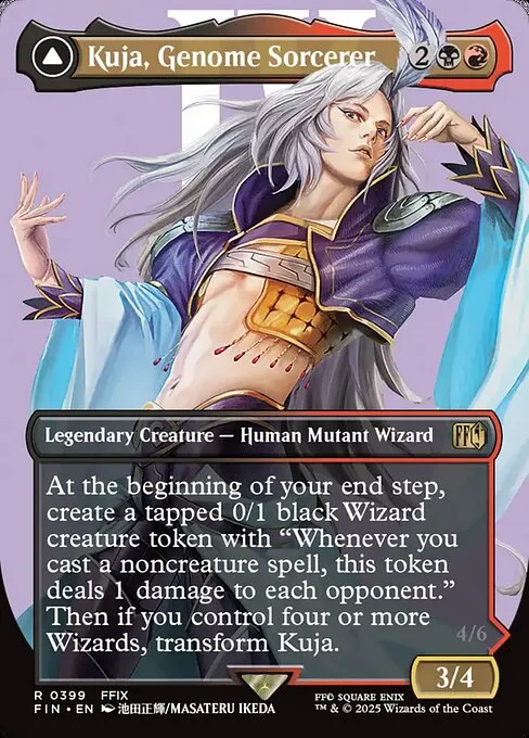 Kuja, Genome Sorcerer // Trance Kuja, Fate Defied - Foil