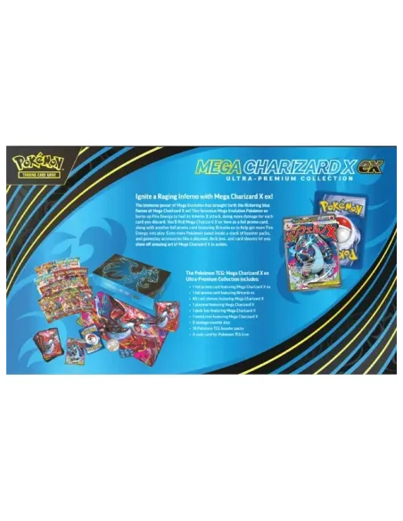 POKÉMON: MEGA CHARIZARD X ex - Ultra Premium Collection