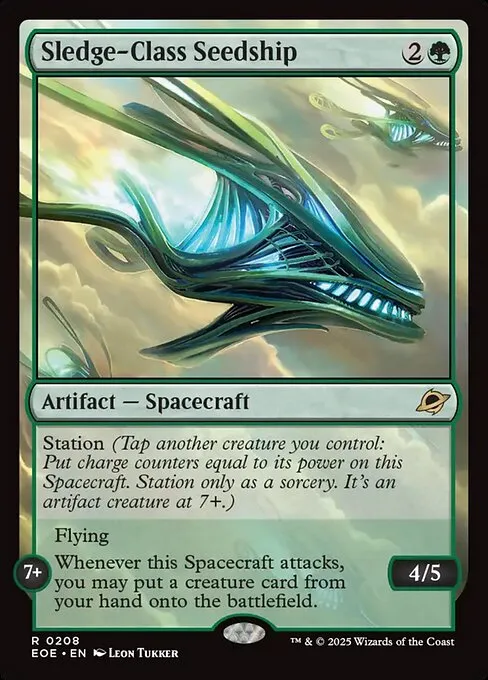 Sledge-Class Seedship - Foil