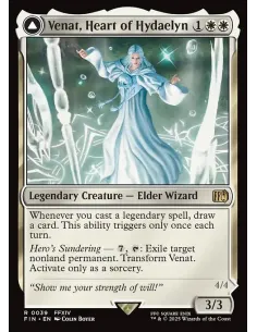 Venat, Heart of Hydaelyn // Hydaelyn, the Mothercrystal - Foil