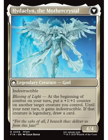 Venat, Heart of Hydaelyn // Hydaelyn, the Mothercrystal - Foil
