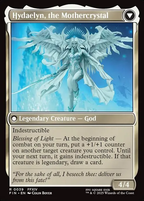 Venat, Heart of Hydaelyn // Hydaelyn, the Mothercrystal