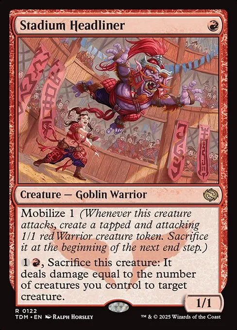 Stadium Headliner - Foil