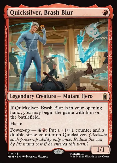 Quicksilver, Brash Blur - Foil