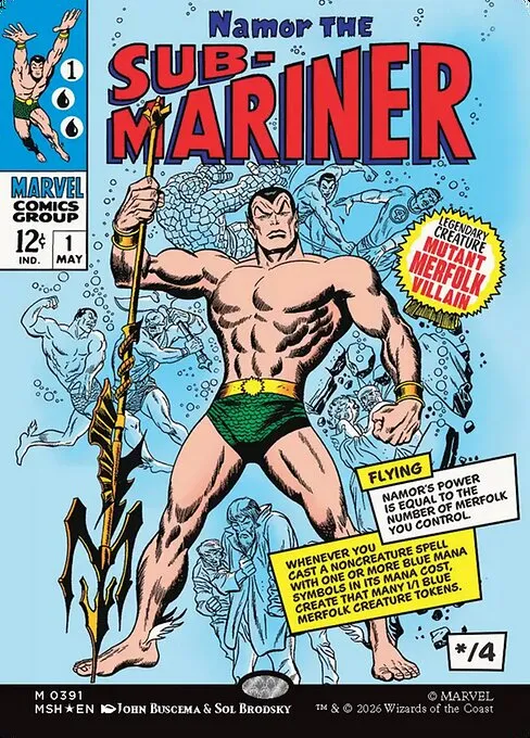 Namor the Sub-Mariner - Foil