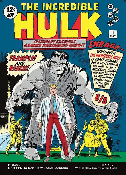 Bruce Banner // The Incredible Hulk - Foil