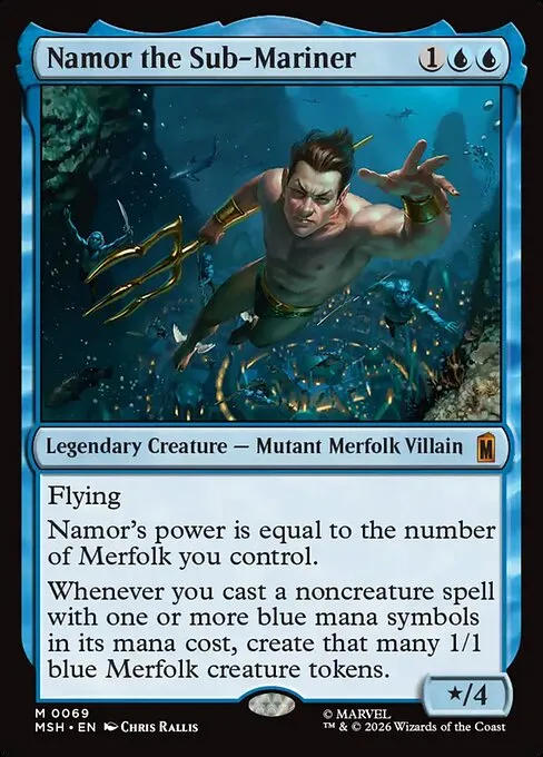 Namor the Sub-Mariner - Foil