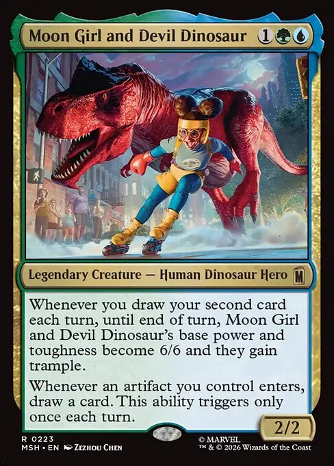 Moon Girl and Devil Dinosaur - Foil
