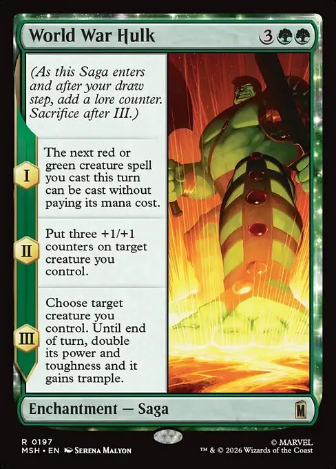 World War Hulk - Foil