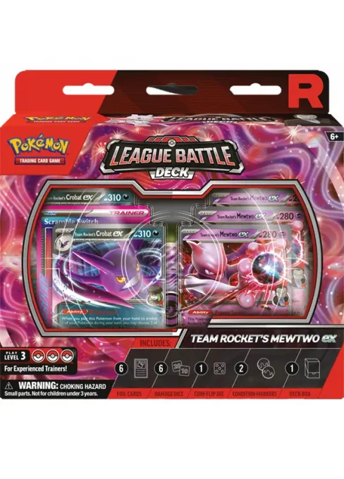 POKÉMON: BATTLE DECK - TEAM ROCKET'S MEWTWO ex League