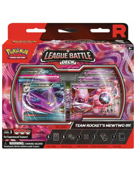 POKÉMON: BATTLE DECK - TEAM ROCKET'S MEWTWO ex League