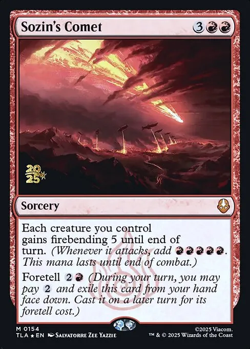 Sozin's Comet - Foil