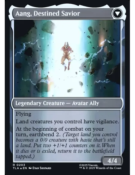 Aang, at the Crossroads // Aang, Destined Savior - Foil