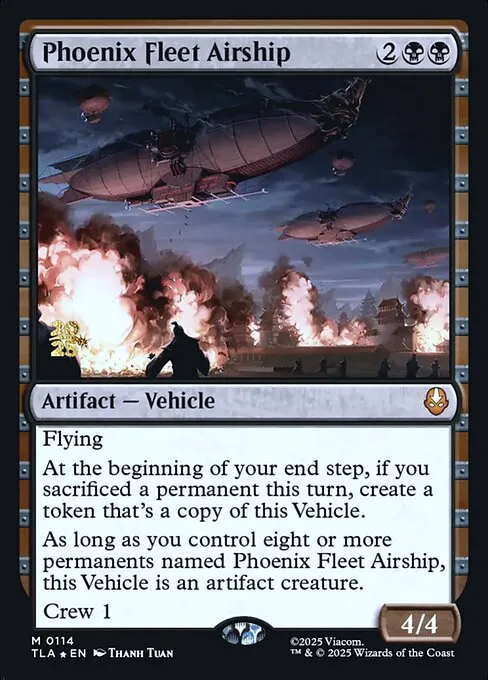 Phoenix Fleet Airship - Foil