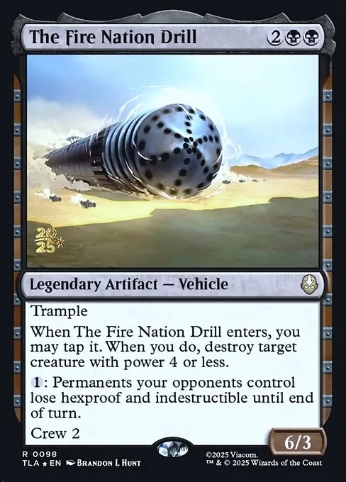 The Fire Nation Drill - Foil