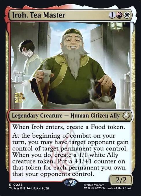 Iroh, Tea Master - Foil