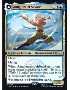 Aang, Swift Savior // Aang and La, Ocean's Fury - Foil